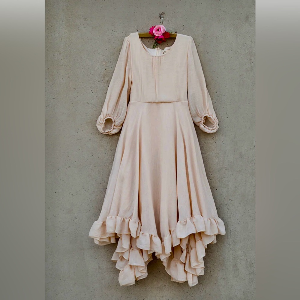 Joyfolie Raelynne Dress in Ecru